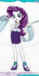 Size: 557x1080 | Tagged: safe, rarity, better together, equestria girls, concept art, eqg promo pose set, solo