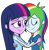 Size: 1741x1768 | Tagged: safe, artist:eagc7, derpibooru import, rainbow dash, twilight sparkle, equestria girls, art trade, clothes, eyes closed, female, hug, lesbian, shipping, simple background, transparent background, twidash