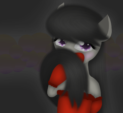 Size: 1476x1358 | Tagged: safe, artist:glittersonyourface, octavia melody, earth pony, pony, clothes, dress, socks