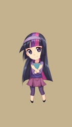 Size: 640x1136 | Tagged: safe, artist:owenluke, derpibooru import, twilight sparkle, human, humanized, solo