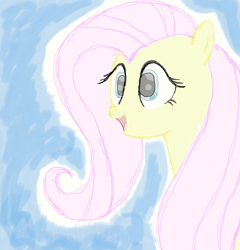 Size: 792x825 | Tagged: safe, artist:blaappy, fluttershy, pegasus, pony, cute, simple, solo