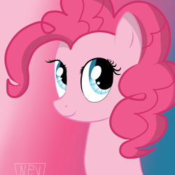 Size: 894x894 | Tagged: safe, artist:nevera573, pinkie pie, earth pony, pony, bust, portrait, solo