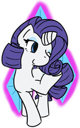 Size: 780x1250 | Tagged: safe, artist:brownie-bytes, rarity, pony, unicorn, female, mare, simple background, solo, transparent background