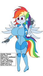 Size: 400x700 | Tagged: safe, artist:redryan2009, derpibooru import, rainbow dash, equestria girls, breasts, female, rainboob dash, simple background, solo, transparent background