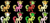 Size: 2199x1000 | Tagged: safe, artist:pika-robo, apple bumpkin, apple fritter, applejack, applejack (g3), aunt orange, cherry berry, granny smith, red gala, earth pony, pony, g3, 3d, alternate costumes, apple family member, g3 to g4, generation leap, source filmmaker