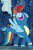 Size: 428x646 | Tagged: safe, derpibooru import, screencap, rainbow dash, pegasus, pony, newbie dash, active stretch, alternate hairstyle, behaving like rarity, clothes, cropped, fabulous, female, locker room, lockers, mane swap, mare, nose in the air, open mouth, rainbow fash, raised leg, smiling, solo focus, towel, uniform, wings, wonderbolts uniform