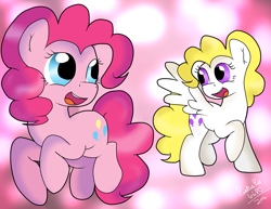 Size: 2200x1700 | Tagged: safe, artist:pinkiepie6680, pinkie pie, surprise, earth pony, pony, female, mare, pink coat, pink mane, solo