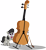 Size: 3521x3817 | Tagged: safe, artist:up1ter, octavia melody, earth pony, pony, bright eyed, cello, cute, filly, musical instrument, simple background, solo, transparent background, vector, younger