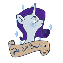 Size: 900x900 | Tagged: safe, artist:thebirbdraws, rarity, pony, unicorn, old banner, simple background, solo, transparent background