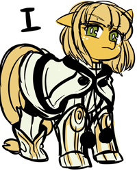 Size: 1024x1280 | Tagged: safe, artist:umeguru, applejack, earth pony, pony, drakengard, drakengard 3, one (drakengard), solo