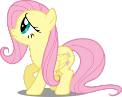 Size: 5000x3981 | Tagged: safe, artist:dashiesparkle, fluttershy, pegasus, pony, simple background, solo, transparent background, vector