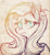 Size: 827x900 | Tagged: safe, artist:howlingvoice, fluttershy, pegasus, pony, female, mare, sketch, solo