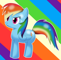 Size: 1993x1984 | Tagged: safe, artist:alex13art, derpibooru import, rainbow dash, pegasus, pony, abstract background, solo