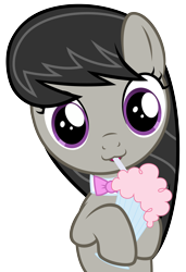 Size: 4870x7102 | Tagged: safe, artist:drpancakees, octavia melody, earth pony, pony, absurd resolution, filly, milkshake, milkshake ponies, simple background, transparent background, vector