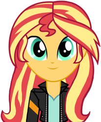 Size: 2597x3155 | Tagged: safe, artist:tyrantargent, sunset shimmer, equestria girls, cute, female, looking at you, shimmerbetes, simple background, solo, transparent background