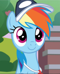 Size: 755x941 | Tagged: safe, derpibooru import, screencap, rainbow dash, pegasus, pony, 2 4 6 greaaat, coach rainbow dash, cropped, cute, dashabetes, female, mare, smiling, solo