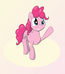 Size: 1507x1711 | Tagged: safe, artist:wenni, pinkie pie, earth pony, pony, female, mare, pink coat, pink mane, smiling, solo