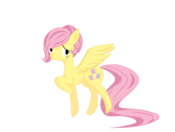 Size: 1400x1050 | Tagged: safe, artist:lilmisswaffles, fluttershy, pegasus, pony, alternate hairstyle, short hair, short mane