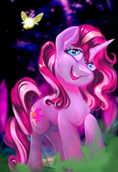Size: 2123x3109 | Tagged: safe, artist:thewickedvix, sunset shimmer, pony, unicorn, fairy, solo