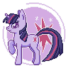 Size: 96x96 | Tagged: safe, artist:ef, derpibooru import, twilight sparkle, pixel art, pixiv, simple background, solo, transparent background