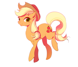 Size: 700x600 | Tagged: safe, artist:ain0000, applejack, earth pony, pony, female, looking at you, mare, solo