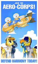 Size: 621x1023 | Tagged: safe, artist:mysticalpha, derpibooru import, spitfire, oc, pony, airship, tumblr:skyshipcelestia