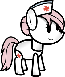 Size: 900x1066 | Tagged: safe, artist:fineprint-mlp, nurse redheart, paper mario, paper pony, parody