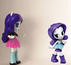 Size: 891x812 | Tagged: safe, artist:whatthehell!?, rarity, equestria girls, clothes, doll, equestria girls minis, irl, jewelry, photo, shoes, skirt, toy, ultra minis