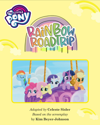 Size: 960x1208 | Tagged: safe, derpibooru import, screencap, applejack, fluttershy, pinkie pie, rainbow dash, rarity, twilight sparkle, twilight sparkle (alicorn), alicorn, earth pony, pegasus, pony, unicorn, rainbow roadtrip, female, hot air balloon