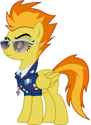 Size: 3962x5431 | Tagged: dead source, safe, artist:a01421, derpibooru import, spitfire, pony, clothes, simple background, solo, transparent background, uniform, vector, wonderbolts dress uniform