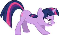 Size: 10001x5927 | Tagged: safe, artist:starshinecelestalis, derpibooru import, twilight sparkle, unicorn twilight, pony, unicorn, a canterlot wedding, .svg available, absurd resolution, angry, female, mare, simple background, solo, transparent background, vector