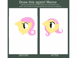 Size: 2048x1536 | Tagged: safe, artist:rihanna bell pepper, fluttershy, pegasus, pony, before and after, female, mare, shading