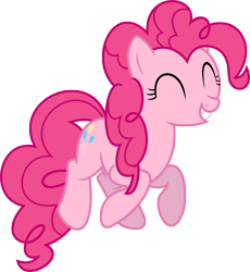 Size: 7000x7624 | Tagged: safe, artist:luckreza8, pinkie pie, earth pony, pony, the crystalling, absurd resolution, simple background, solo, transparent background, vector