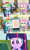 Size: 1280x2142 | Tagged: safe, derpibooru import, edit, edited screencap, editor:binkyt11, screencap, aqua blossom, drama letter, fluttershy, rainbow dash, spike, twilight sparkle, watermelody, dog, equestria girls, rainbow rocks, emoji, meme, phone, positive ponies, rainbow dash phone meme, rainbow dash's phone, spike the dog, spike's dog collar, text, texts from ponies