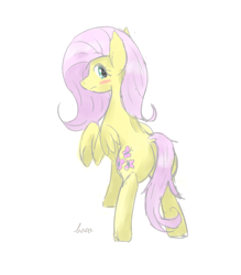 Size: 1400x1600 | Tagged: safe, artist:kanaowo, fluttershy, pegasus, pony, female, mare, plot, solo