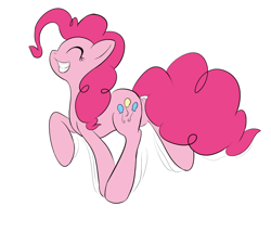 Size: 1100x940 | Tagged: safe, artist:pinkiesheen, pinkie pie, earth pony, pony, female, happy, mare, pink coat, pink mane, solo