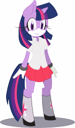 Size: 9660x16467 | Tagged: safe, artist:mess-anime-artist, artist:the-red-thunder, derpibooru import, twilight sparkle, anthro, unguligrade anthro, absurd resolution, looking at you, simple background, smiling, solo, sonic the hedgehog (series), sonicified, style emulation, transparent background, vector