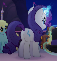 Size: 503x535 | Tagged: safe, screencap, rarity, pony, unicorn, my little pony: the movie, cropped, plot