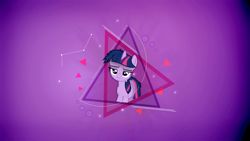 Size: 2560x1440 | Tagged: safe, artist:purenexus, derpibooru import, twilight sparkle, pony, unicorn, female, mare, solo, unamused, vector, wallpaper