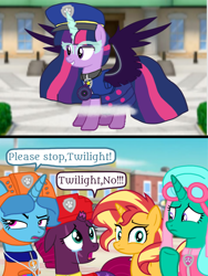 Size: 1080x1440 | Tagged: safe, artist:徐詩珮, fizzlepop berrytwist, glitter drops, midnight sparkle, spring rain, sunset shimmer, tempest shadow, twilight sparkle, twilight sparkle (alicorn), alicorn, unicorn, series:sprglitemplight diary, series:sprglitemplight life jacket days, series:springshadowdrops diary, series:springshadowdrops life jacket days, equestria girls, alternate universe, angry, bisexual, broken horn, chase (paw patrol), clothes, crying, cute, dialogue, evil grin, evil twilight, female, glitterbetes, glitterlight, glittershadow, grin, horn, lesbian, lifeguard, lifeguard spring rain, magic capture device, marshall (paw patrol), paw patrol, polyamory, princess midnight, shipping, skye (paw patrol), smiling, sprglitemplight, springbetes, springdrops, springlight, springshadow, springshadowdrops, tempestbetes, tempestlight, worried, zuma (paw patrol)