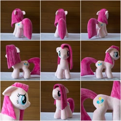 Size: 3988x3988 | Tagged: safe, artist:egalgay, pinkie pie, irl, photo, pinkamena diane pie, plushamena, plushie, solo, toy