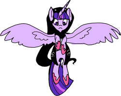 Size: 1072x853 | Tagged: safe, artist:thebreakfastmage, derpibooru import, twilight sparkle, twilight sparkle (alicorn), alicorn, pony, female, homestuck, mare, parody, solo