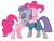 Size: 14243x10783 | Tagged: safe, artist:dragonm97hd, maud pie, pinkie pie, earth pony, pony, the gift of the maud pie, absurd resolution, hug, simple background, transparent background, vector