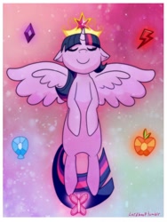 Size: 960x1280 | Tagged: safe, artist:lordboop, derpibooru import, part of a set, twilight sparkle, twilight sparkle (alicorn), alicorn, pony, elements of harmony, female, mare, solo