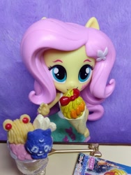 Size: 720x960 | Tagged: safe, artist:master_heart, fluttershy, equestria girls, clothes, doll, equestria girls minis, irl, photo, re-ment, skirt, solo, tanktop, toy