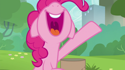 Size: 1280x720 | Tagged: safe, screencap, pinkie pie, earth pony, pony, the gift of the maud pie, floppy ears, solo