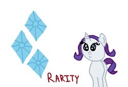 Size: 557x380 | Tagged: safe, artist:nightshadowmlp, rarity, pony, unicorn, cutie mark, solo, wallpaper