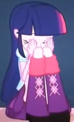 Size: 320x526 | Tagged: safe, derpibooru import, twilight sparkle, equestria girls, crying, sad, solo