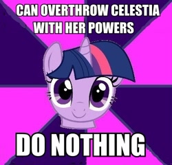 Size: 500x479 | Tagged: safe, derpibooru import, twilight sparkle, meme, op is a cuck, op is trying to start shit, solo