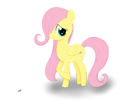 Size: 2589x2048 | Tagged: safe, artist:noxdrachen, fluttershy, pegasus, pony, filly, filly fluttershy, simple background, solo, transparent background
